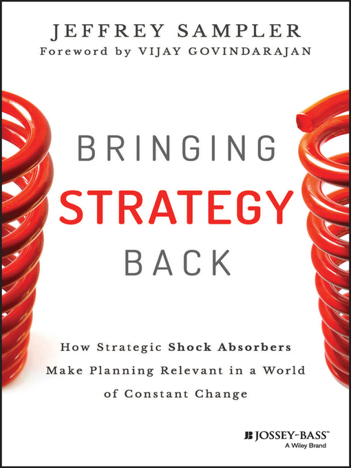 Cover image for Bringing Strategy Back